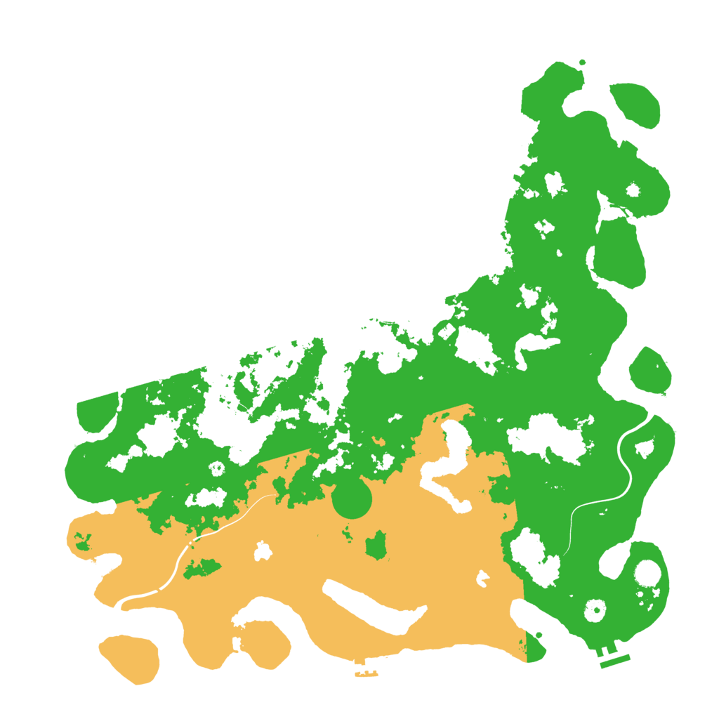 Biome Rust Map: Procedural Map, Size: 4750, Seed: 1123952703