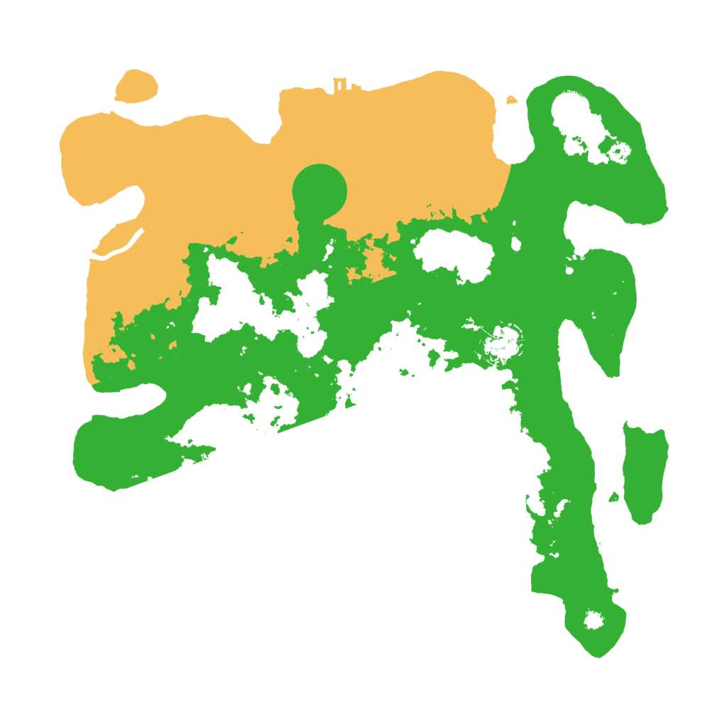 Biome Rust Map: Procedural Map, Size: 3500, Seed: 1643202593