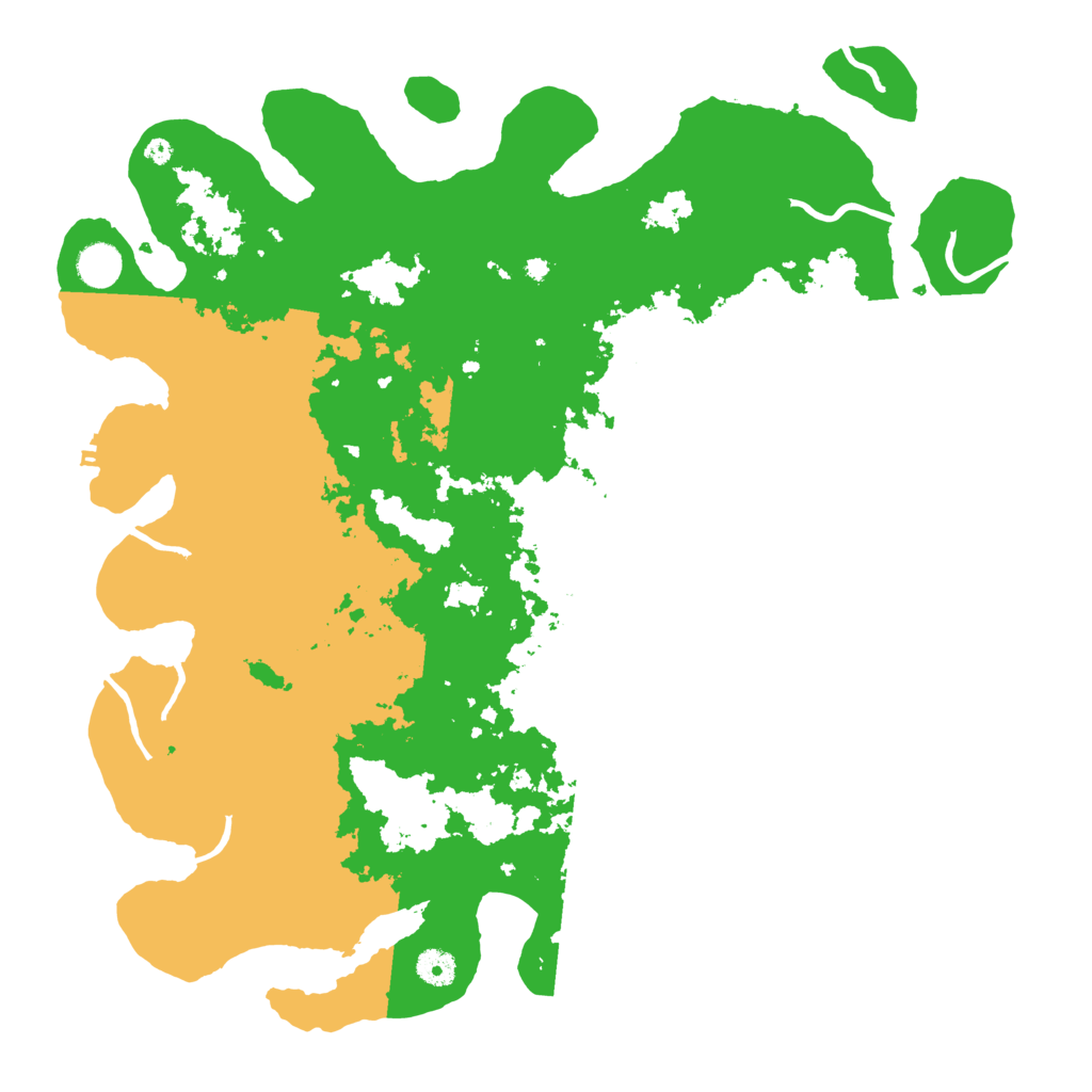 Biome Rust Map: Procedural Map, Size: 4300, Seed: 39715476