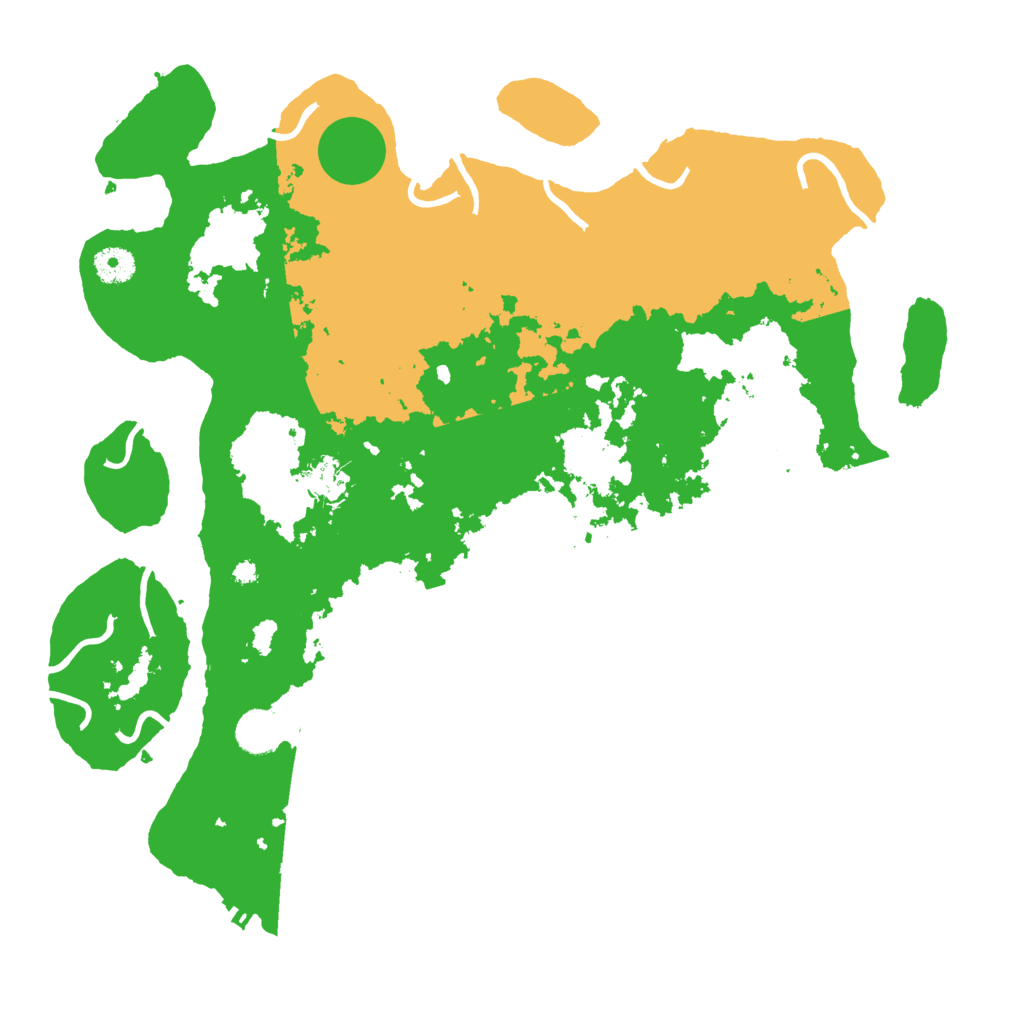 Biome Rust Map: Procedural Map, Size: 4000, Seed: 8127371