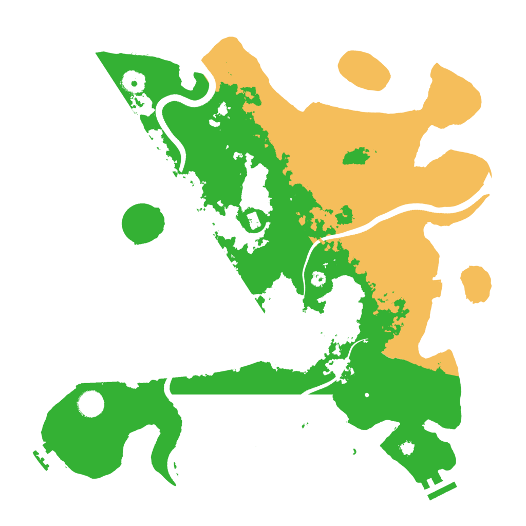 Biome Rust Map: Procedural Map, Size: 3502, Seed: 1066376372