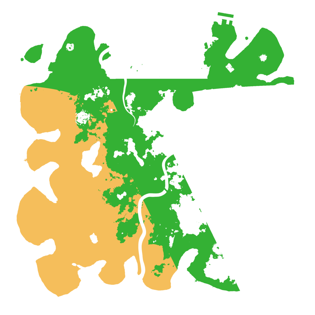 Biome Rust Map: Procedural Map, Size: 4000, Seed: 622382871