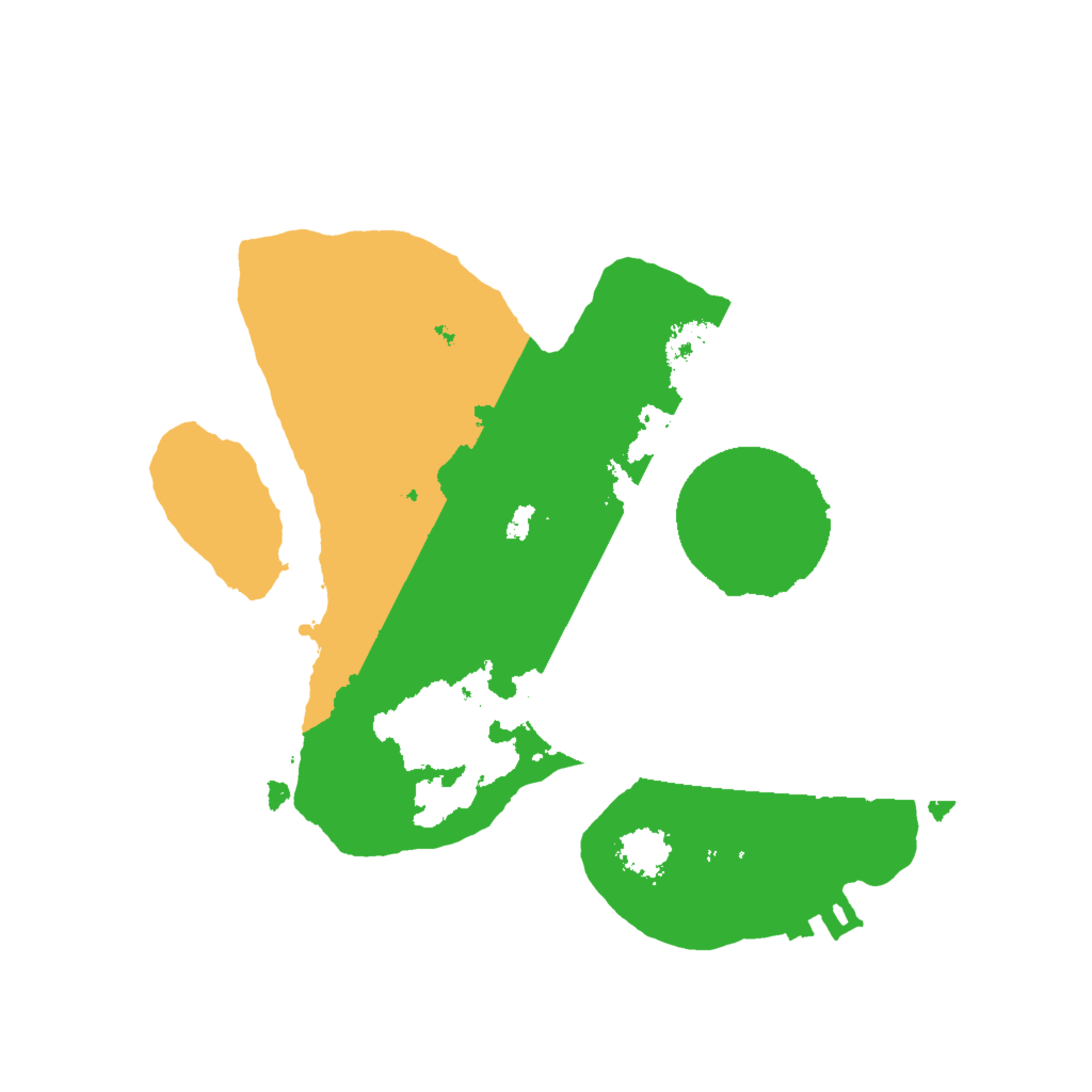 Biome Rust Map: Procedural Map, Size: 2000, Seed: 857465839