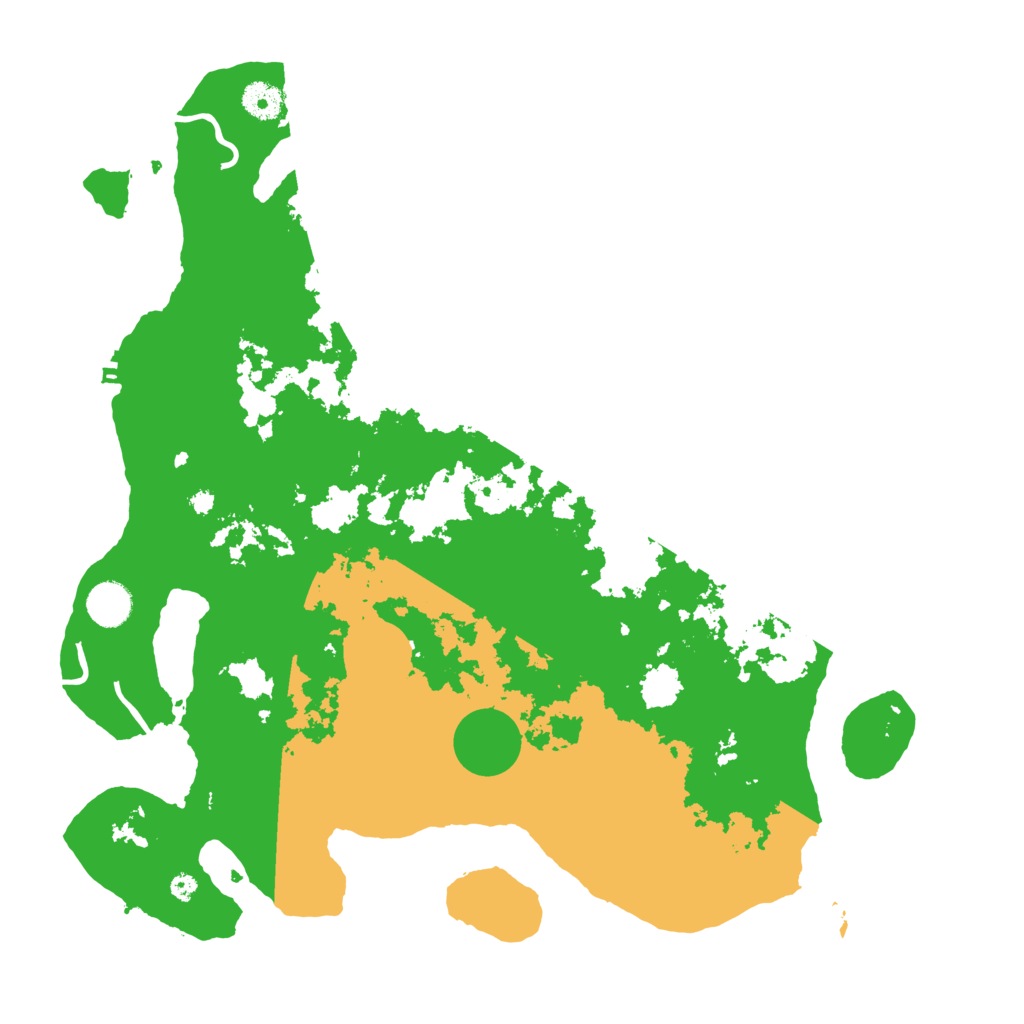 Biome Rust Map: Procedural Map, Size: 4000, Seed: 8314