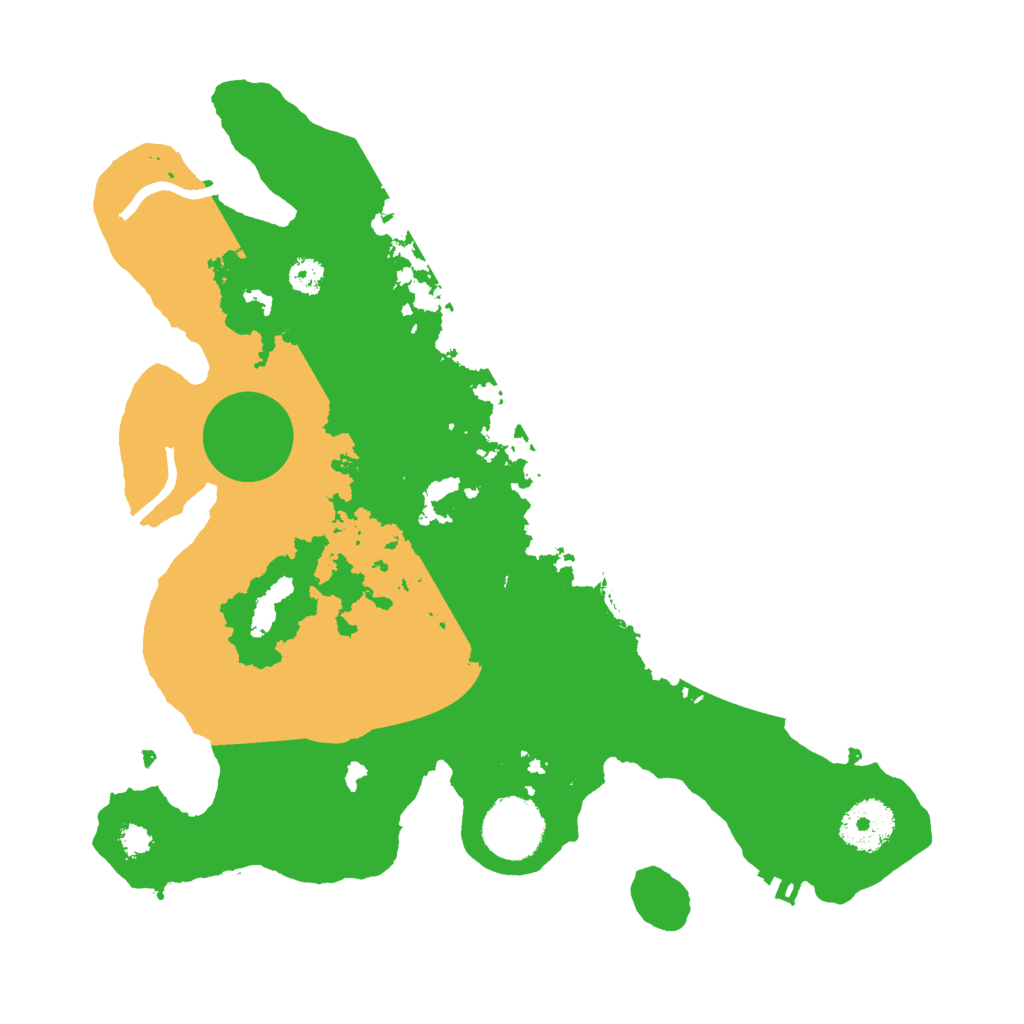 Biome Rust Map: Procedural Map, Size: 3000, Seed: 2075544914