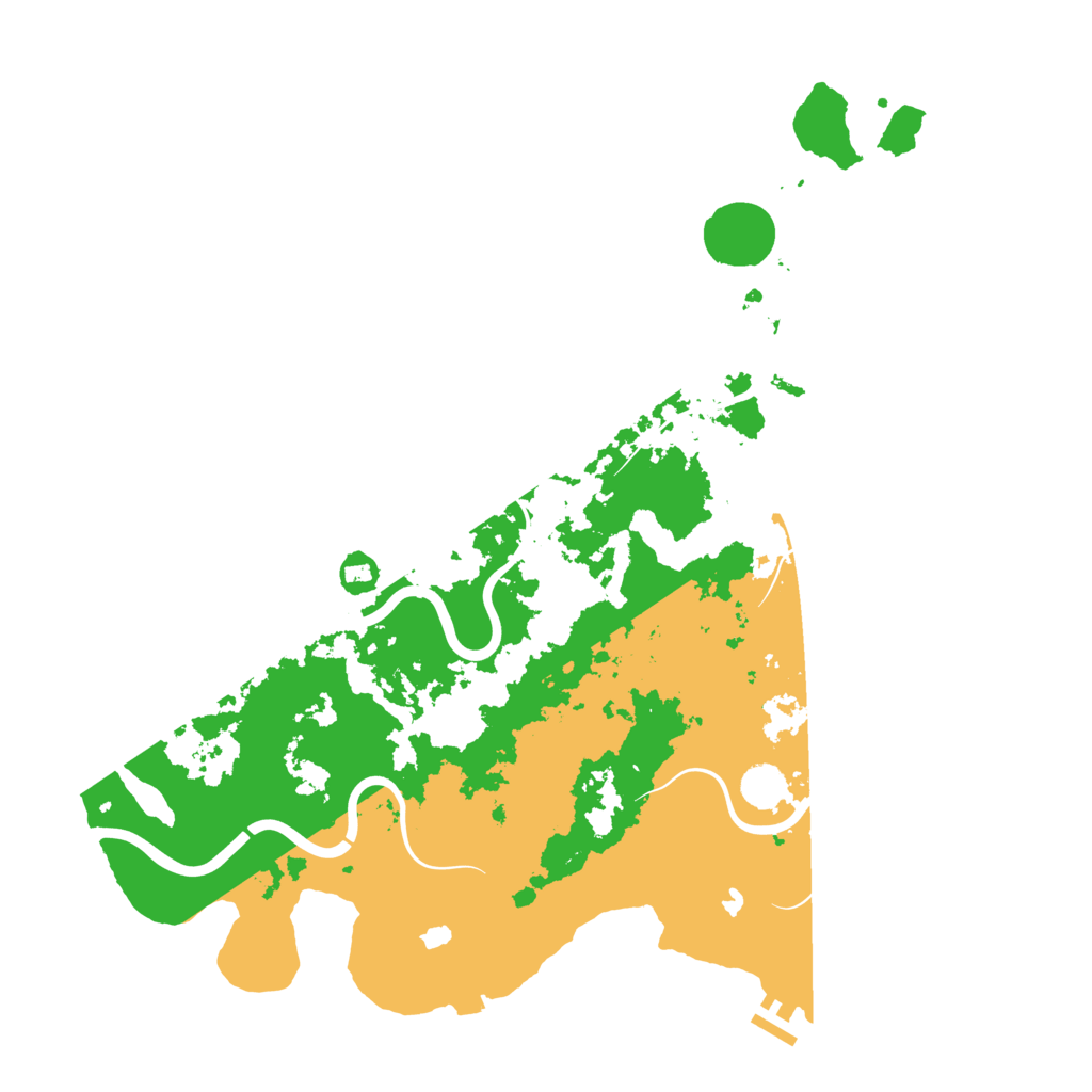 Biome Rust Map: Procedural Map, Size: 4500, Seed: 176022386