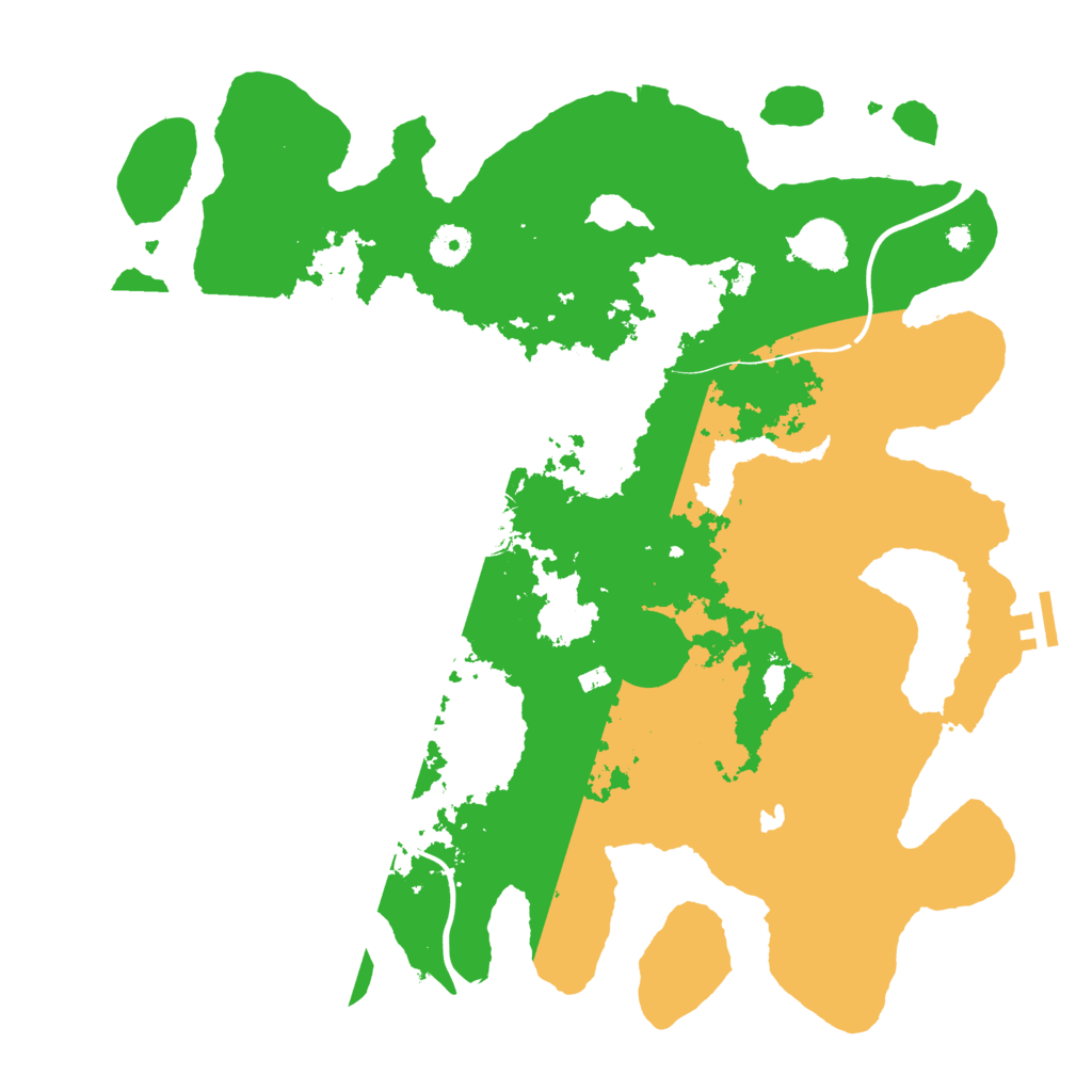 Biome Rust Map: Procedural Map, Size: 4000, Seed: 1436880136