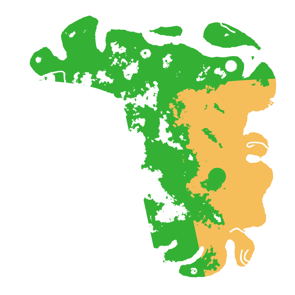 Biome Rust Map: Procedural Map, Size: 4500, Seed: 12012022