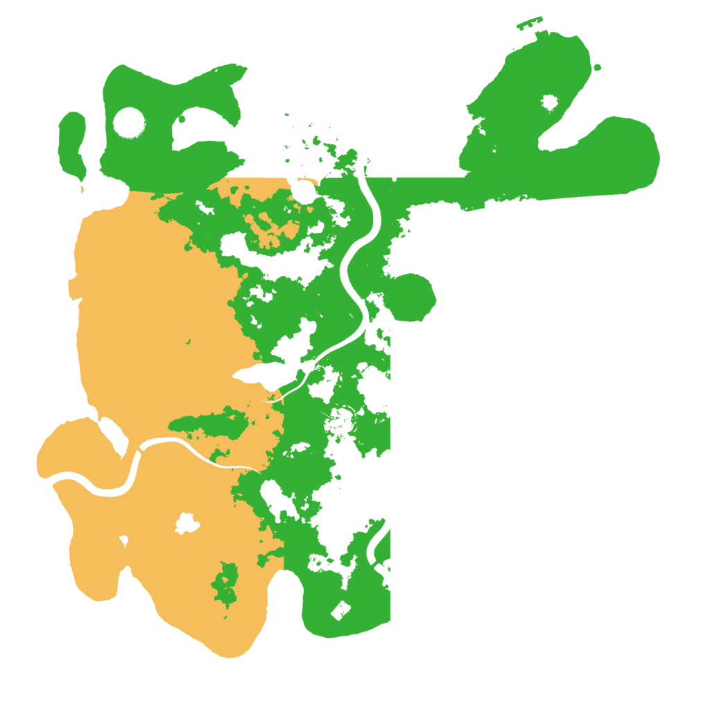 Biome Rust Map: Procedural Map, Size: 4000, Seed: 42685