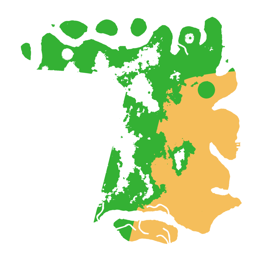 Biome Rust Map: Procedural Map, Size: 4000, Seed: 1206109040