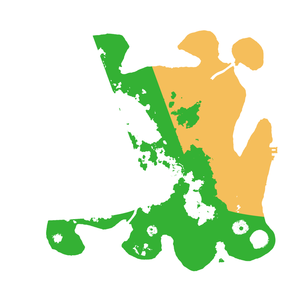 Biome Rust Map: Procedural Map, Size: 3000, Seed: 1427570932