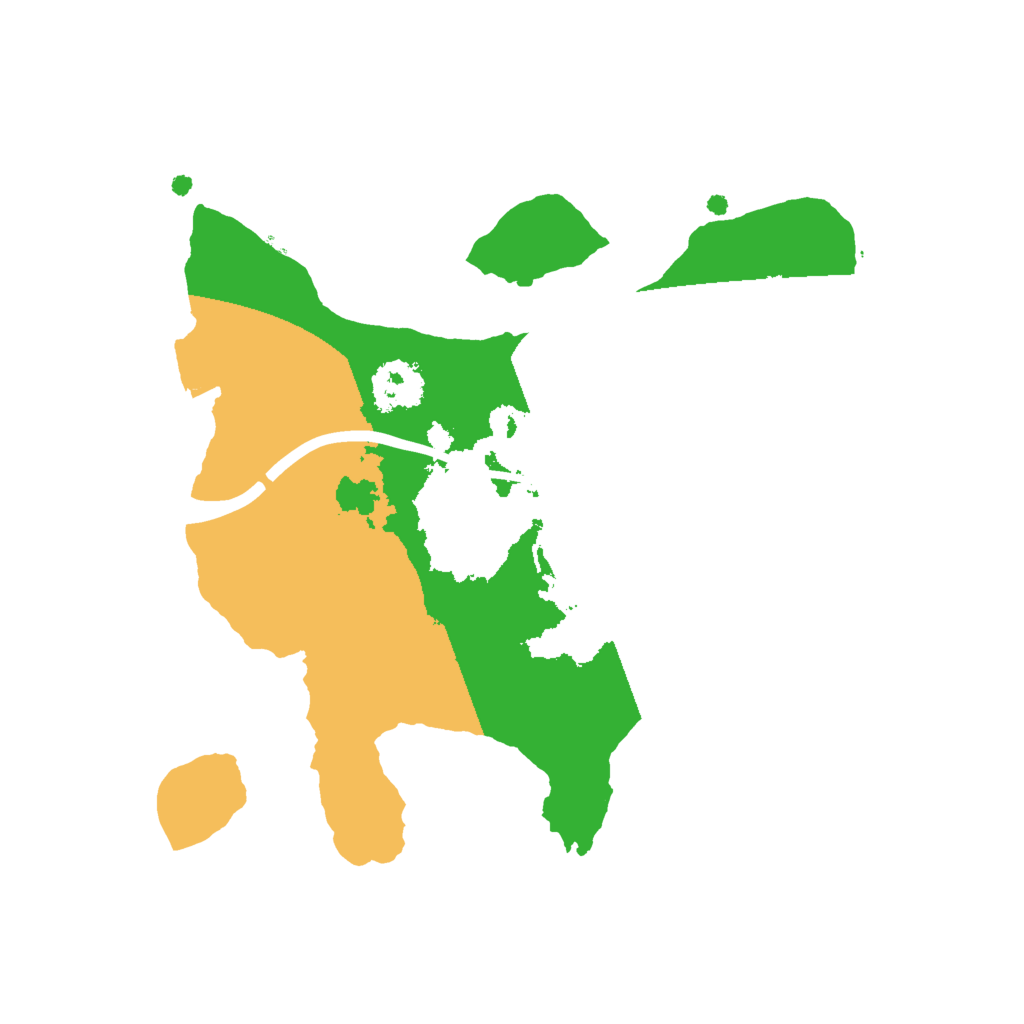 Biome Rust Map: Procedural Map, Size: 2000, Seed: 5487920