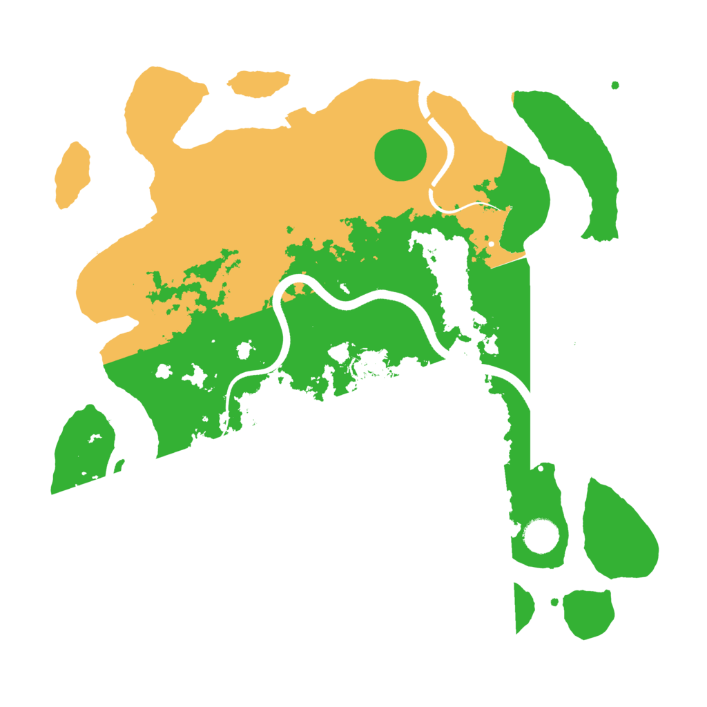 Biome Rust Map: Procedural Map, Size: 3590, Seed: 109903