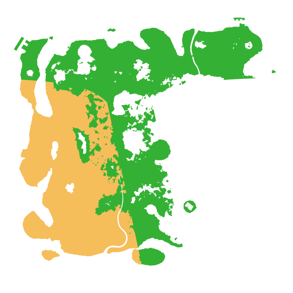 Biome Rust Map: Procedural Map, Size: 4000, Seed: 1703901483