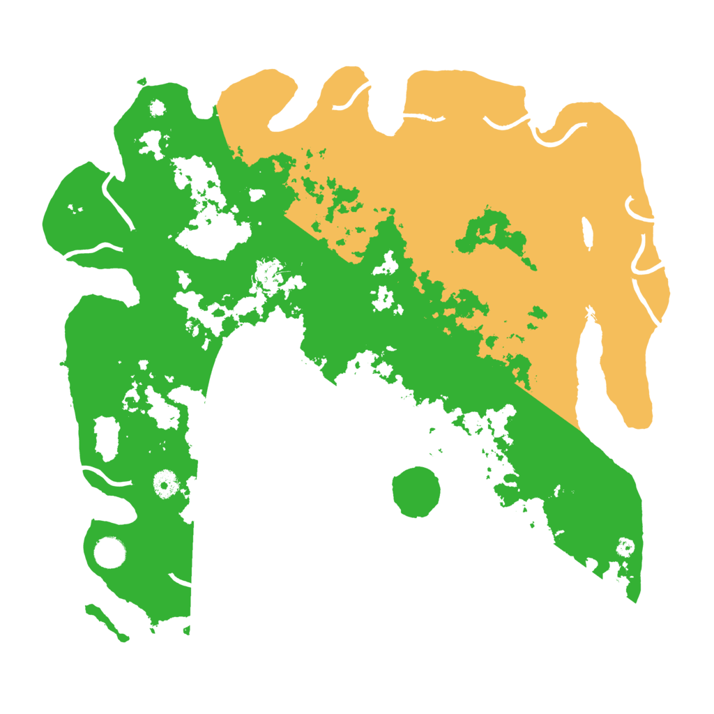 Biome Rust Map: Procedural Map, Size: 4000, Seed: 990210