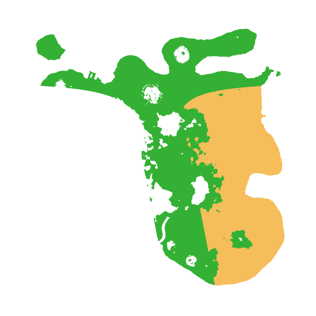 Biome Rust Map: Procedural Map, Size: 3000, Seed: 7506842