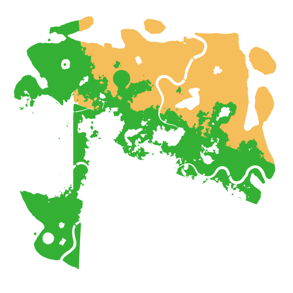 Biome Rust Map: Procedural Map, Size: 4500, Seed: 328752