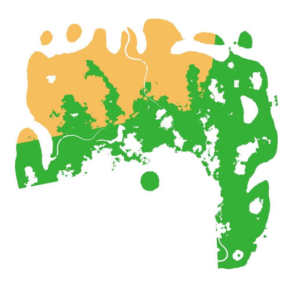 Biome Rust Map: Procedural Map, Size: 4250, Seed: 821546180