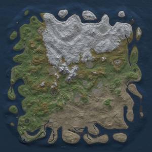 Thumbnail Rust Map: Procedural Map, Size: 5000, Seed: 2055635112, 20 Monuments