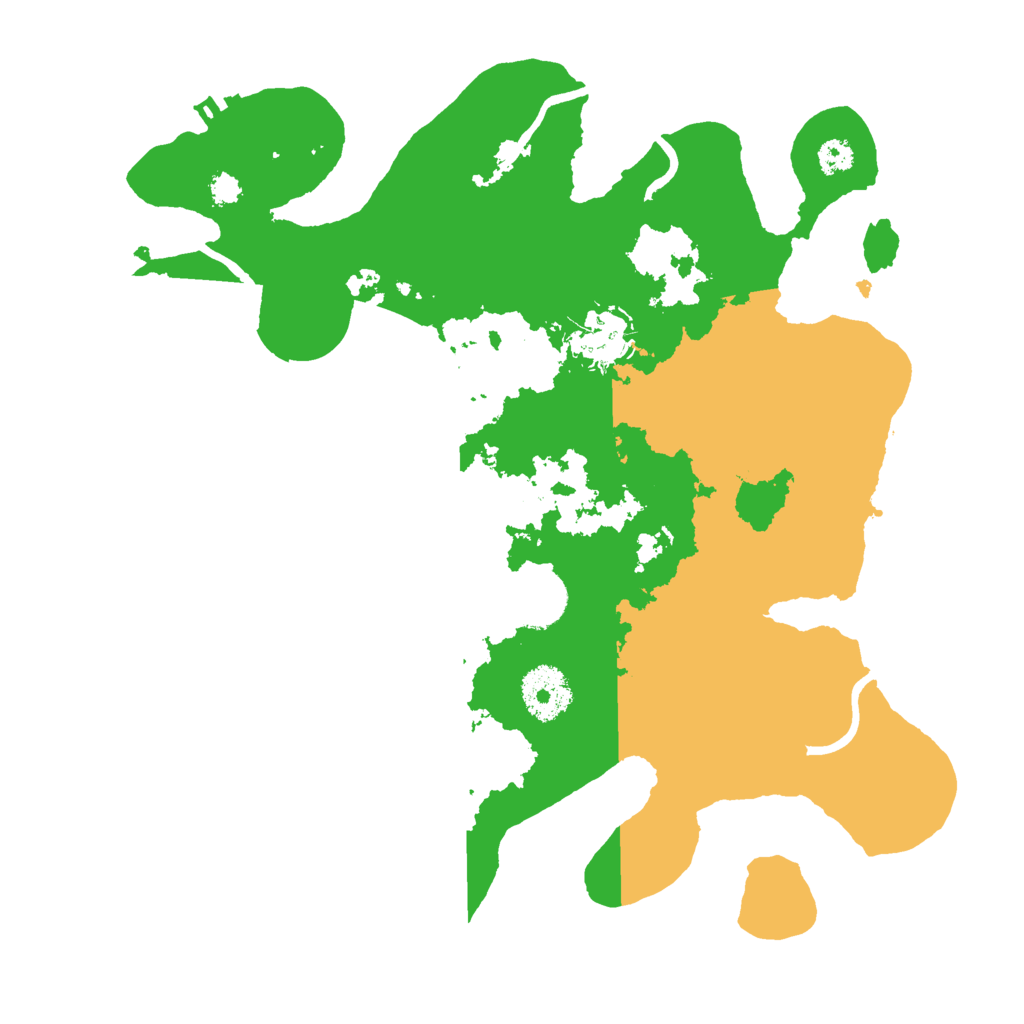 Biome Rust Map: Procedural Map, Size: 3000, Seed: 5000000