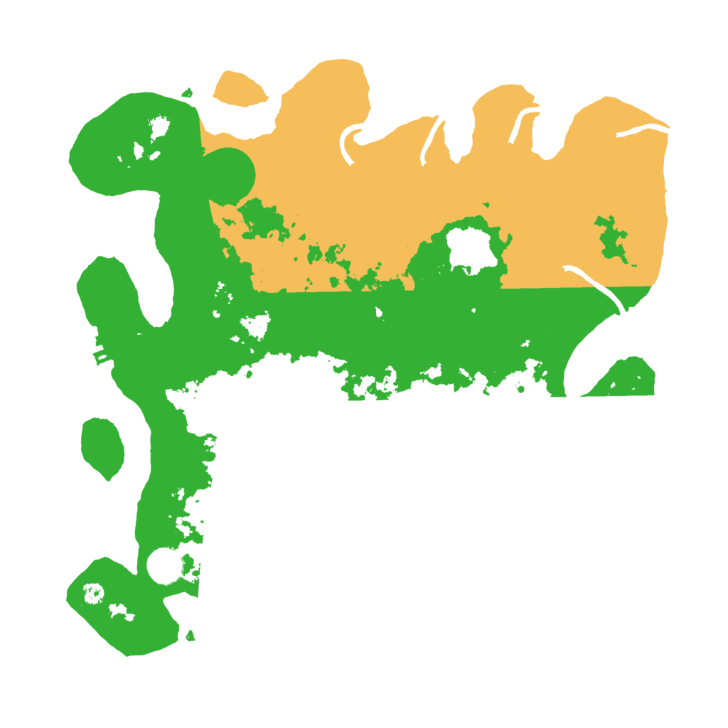 Biome Rust Map: Procedural Map, Size: 3500, Seed: 59745388