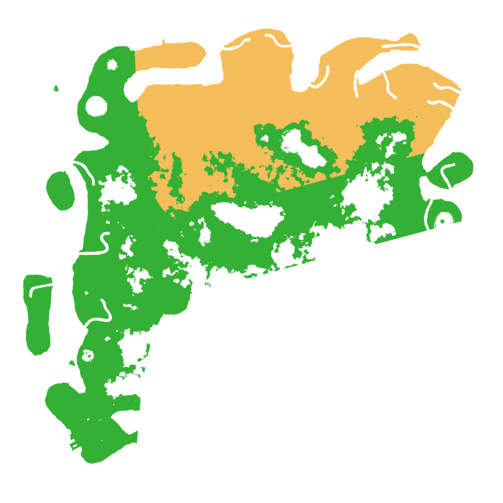 Biome Rust Map: Procedural Map, Size: 4300, Seed: 1409973320