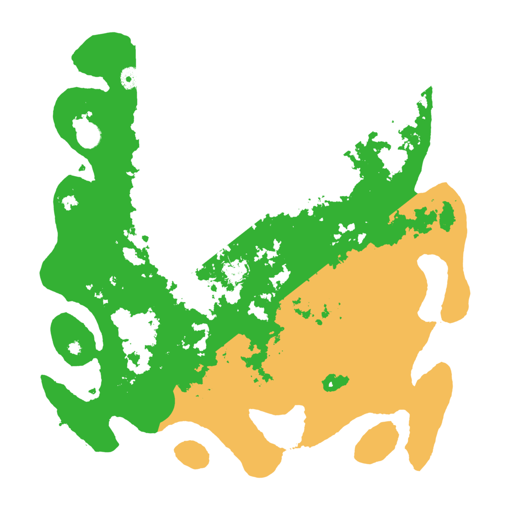 Biome Rust Map: Procedural Map, Size: 3700, Seed: 128216975