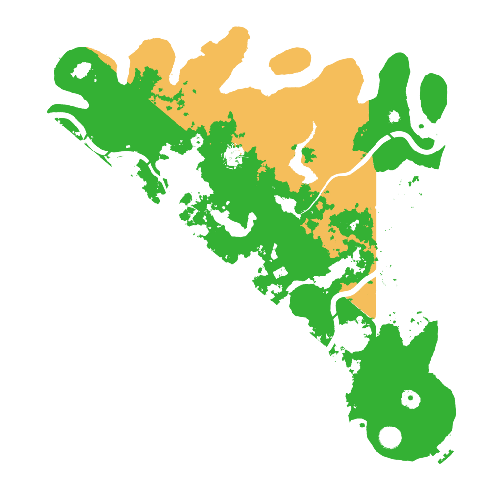 Biome Rust Map: Procedural Map, Size: 4000, Seed: 281957184