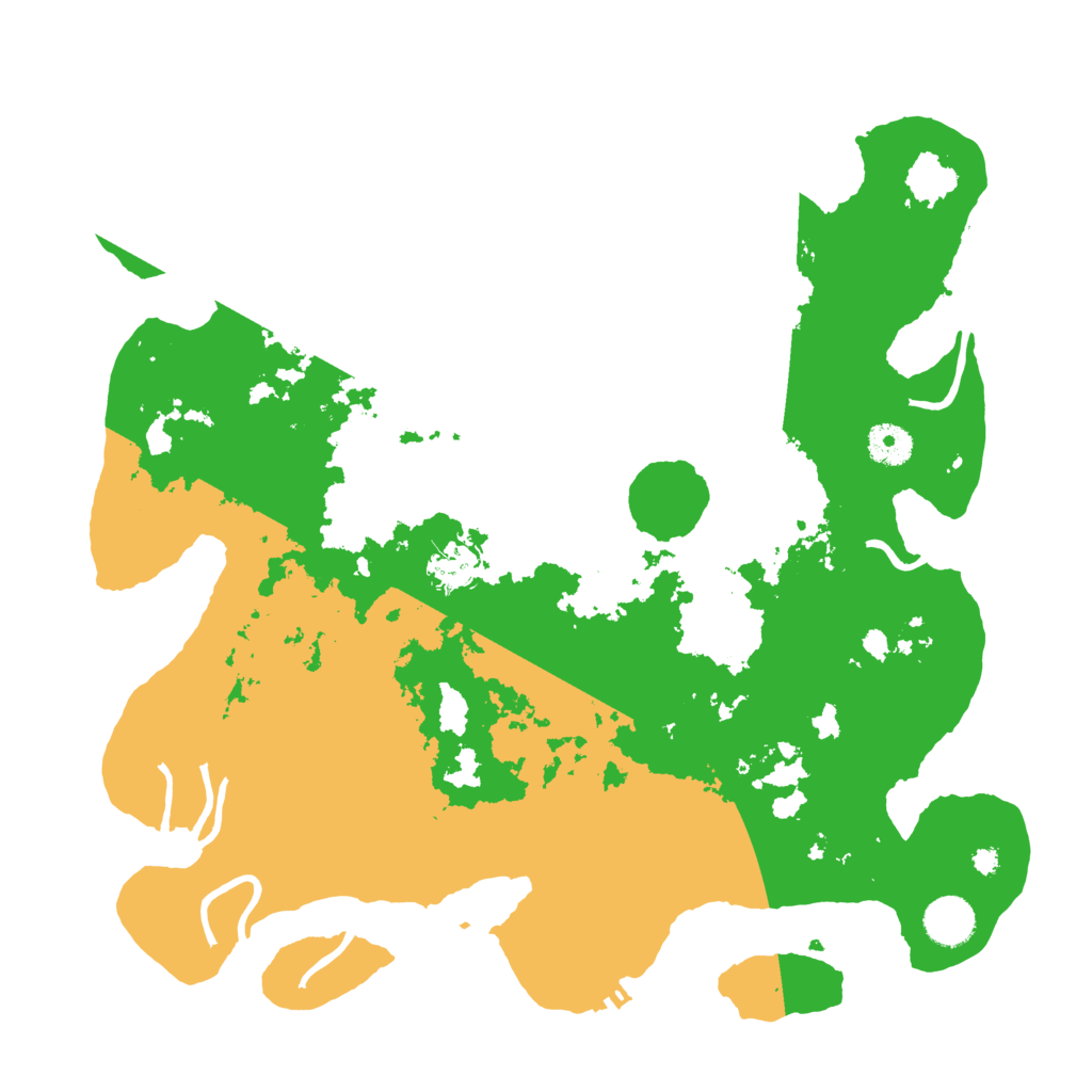 Biome Rust Map: Procedural Map, Size: 3800, Seed: 5846693