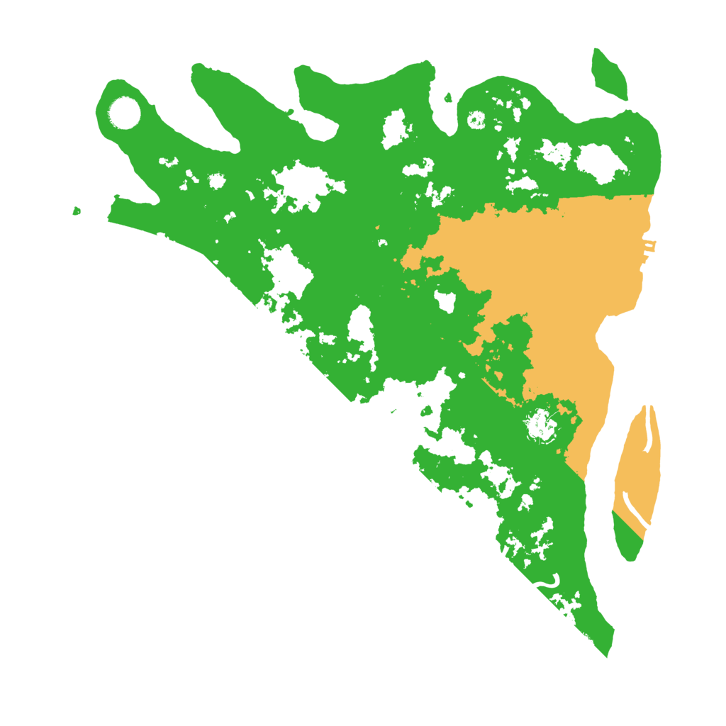 Biome Rust Map: Procedural Map, Size: 4000, Seed: 886529857