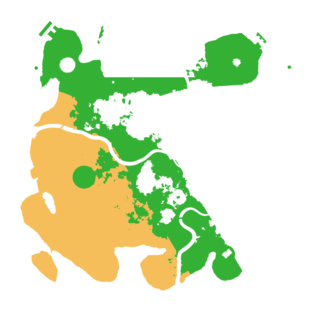 Biome Rust Map: Procedural Map, Size: 3570, Seed: 928566