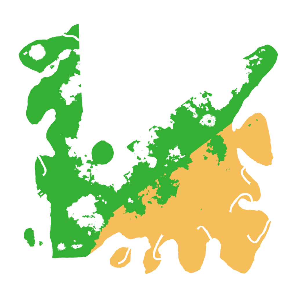 Biome Rust Map: Procedural Map, Size: 3550, Seed: 79662124