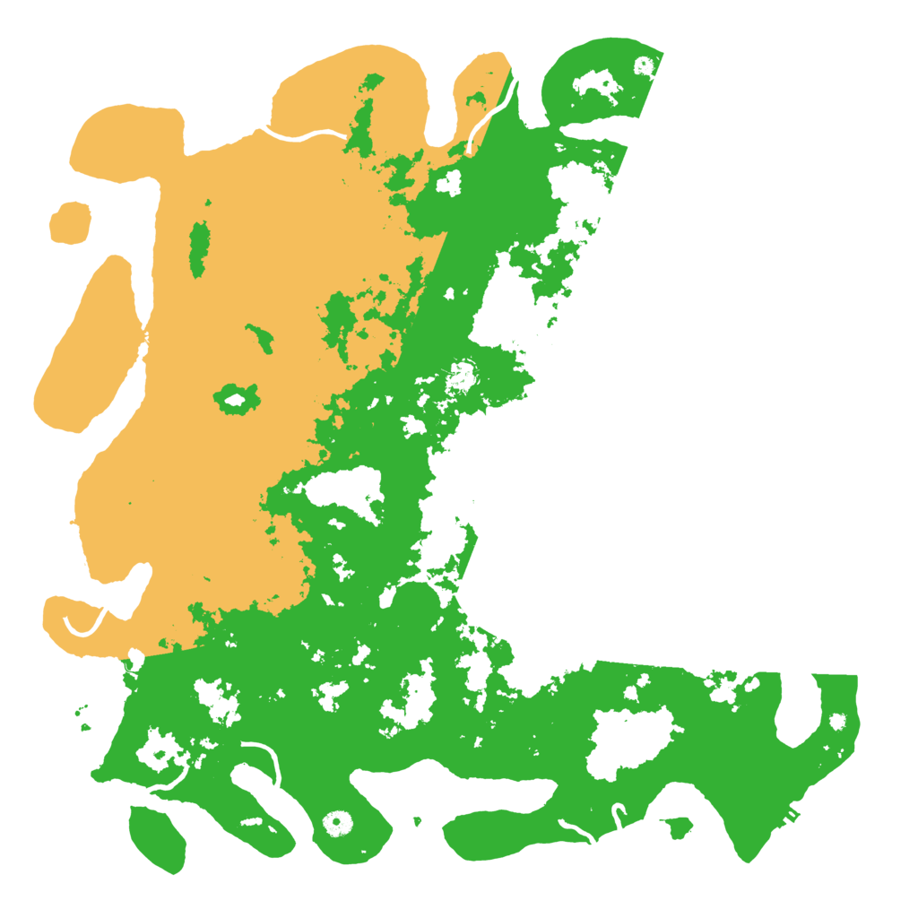 Biome Rust Map: Procedural Map, Size: 5000, Seed: 984154