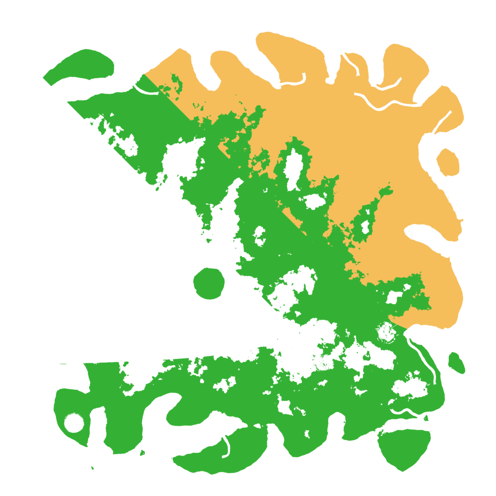 Biome Rust Map: Procedural Map, Size: 4500, Seed: 917858284