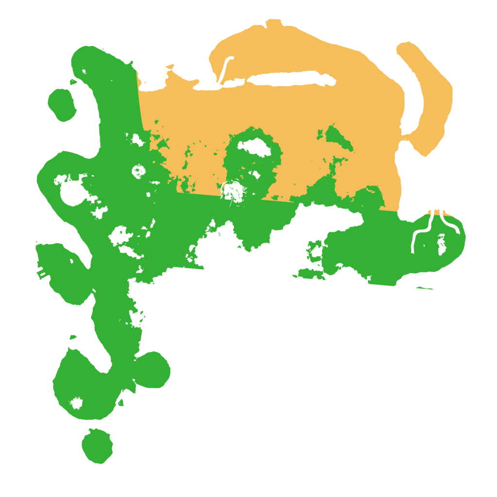 Biome Rust Map: Procedural Map, Size: 3800, Seed: 720951