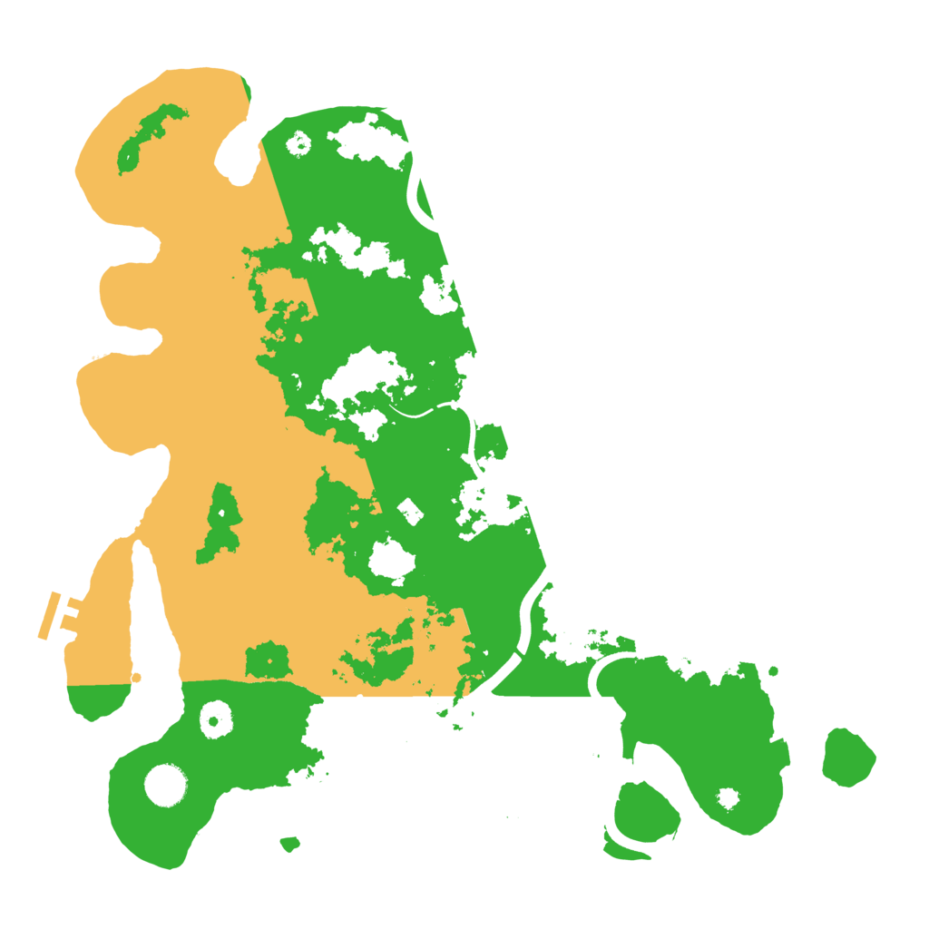 Biome Rust Map: Procedural Map, Size: 3886, Seed: 785