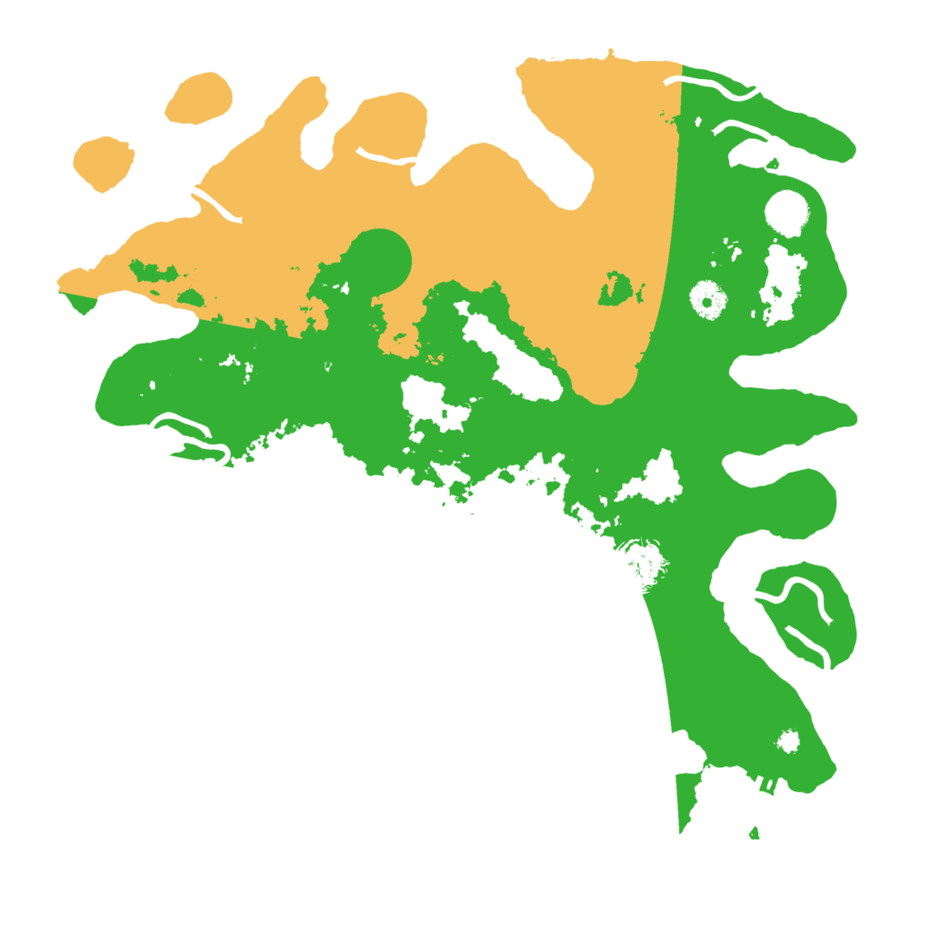 Biome Rust Map: Procedural Map, Size: 3800, Seed: 35311093