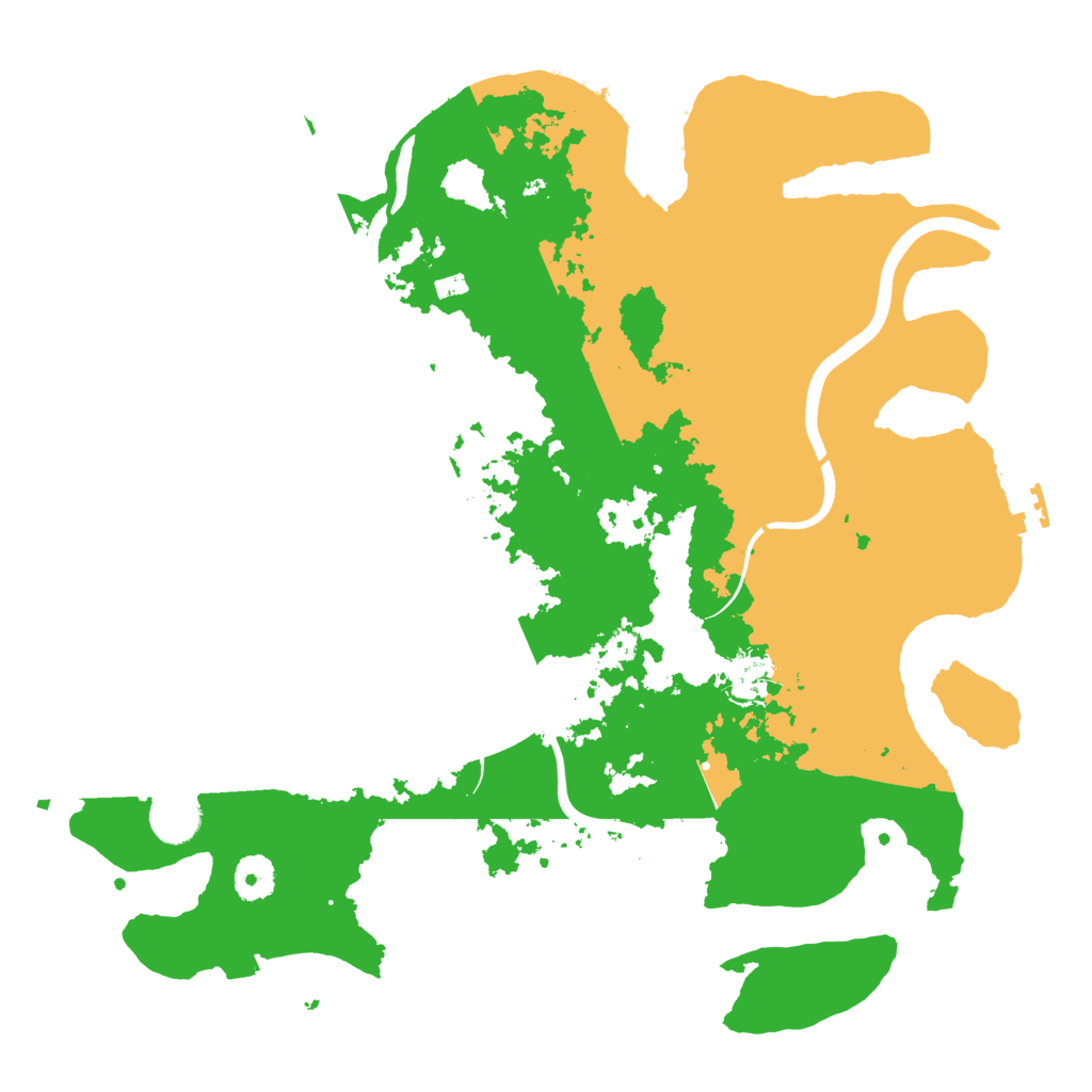 Biome Rust Map: Procedural Map, Size: 3750, Seed: 44640051