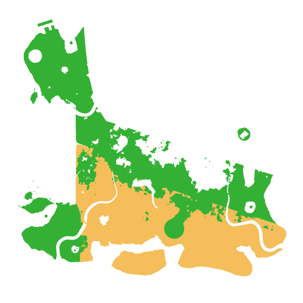 Biome Rust Map: Procedural Map, Size: 4000, Seed: 1616855635