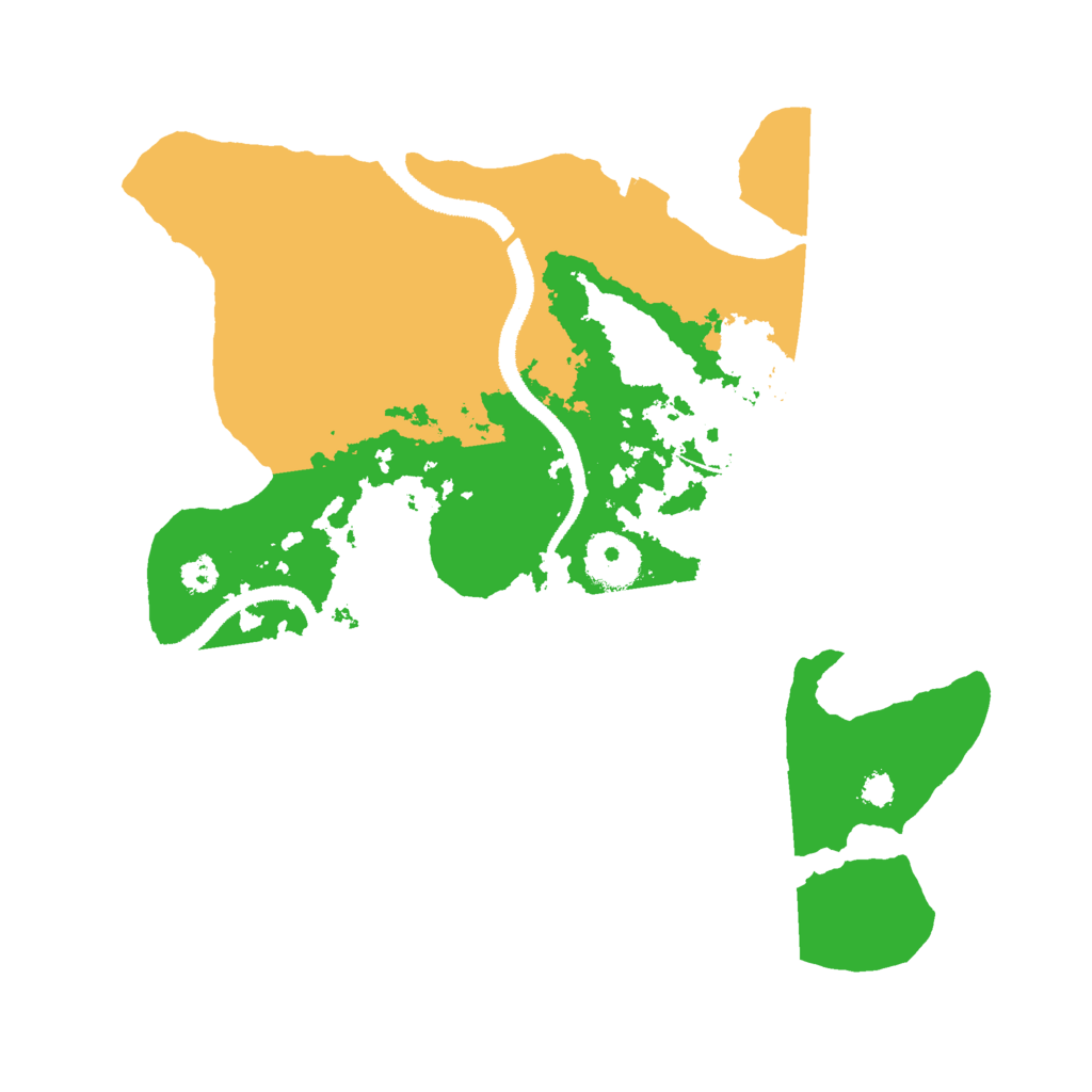 Biome Rust Map: Procedural Map, Size: 3000, Seed: 1311800937