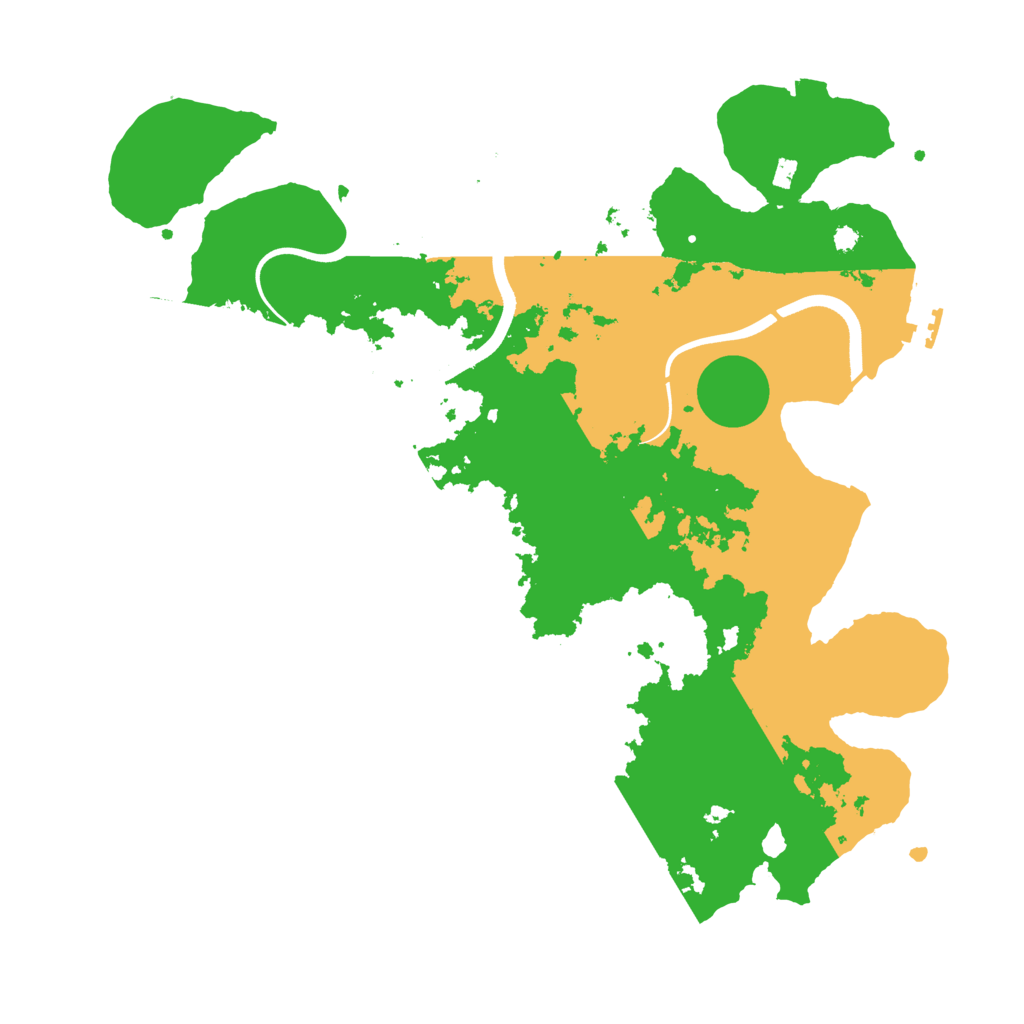 Biome Rust Map: Procedural Map, Size: 3750, Seed: 535804169