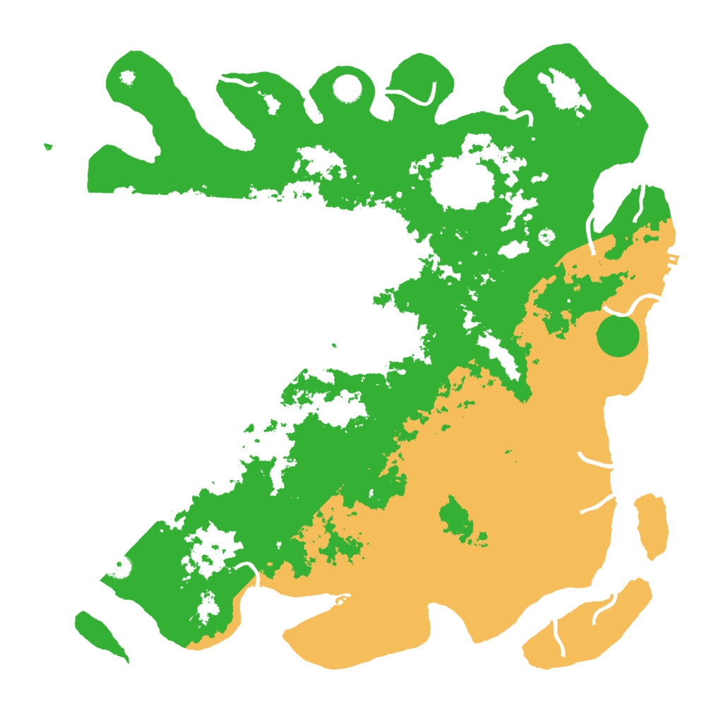 Biome Rust Map: Procedural Map, Size: 4500, Seed: 12012