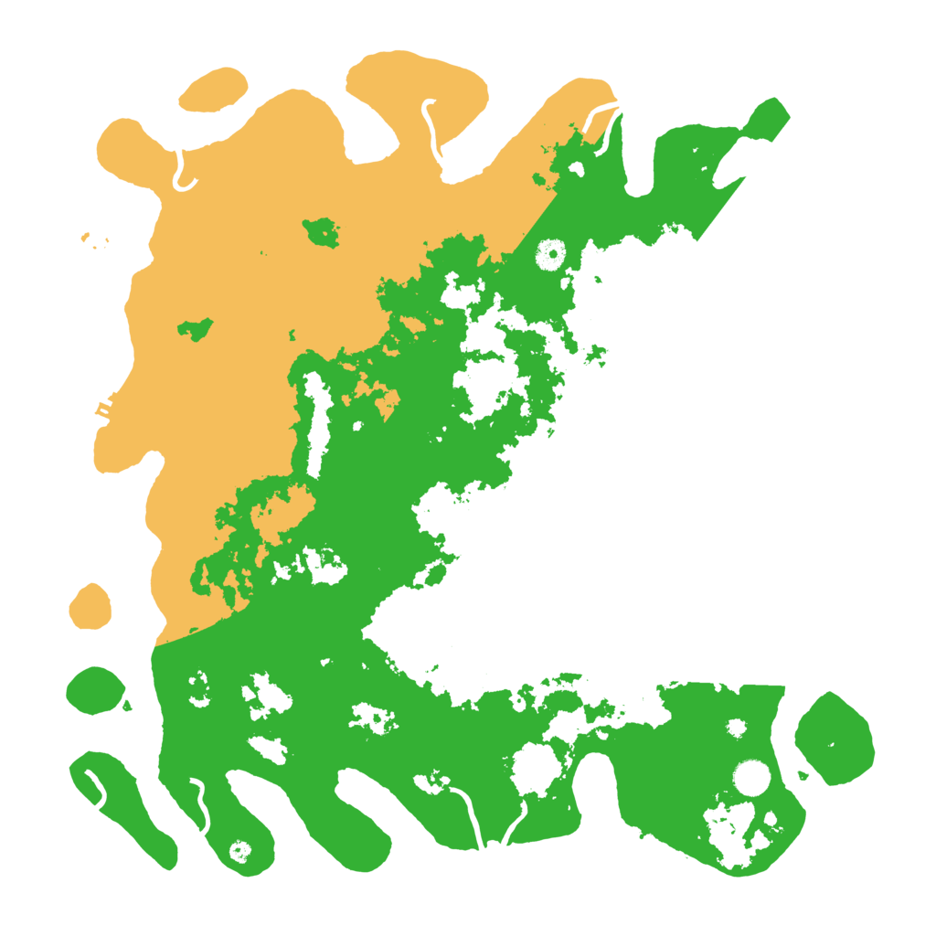 Biome Rust Map: Procedural Map, Size: 4500, Seed: 1150626579