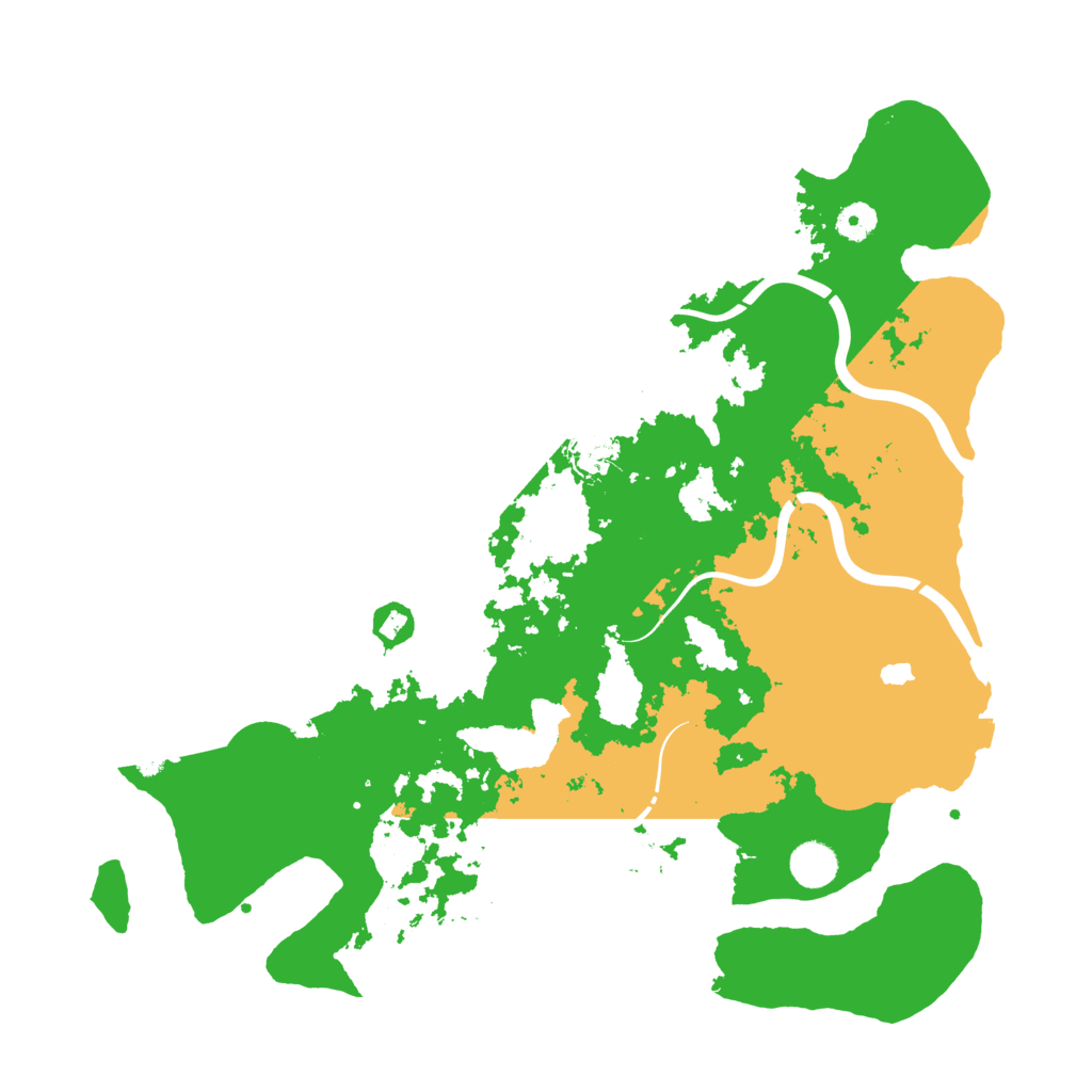 Biome Rust Map: Procedural Map, Size: 4250, Seed: 1988236432