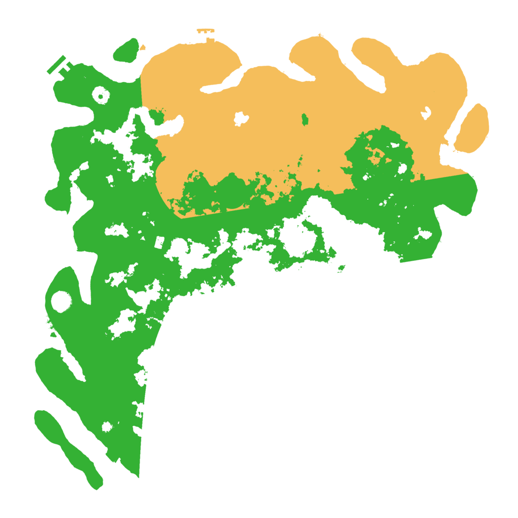 Biome Rust Map: Procedural Map, Size: 4500, Seed: 278431395