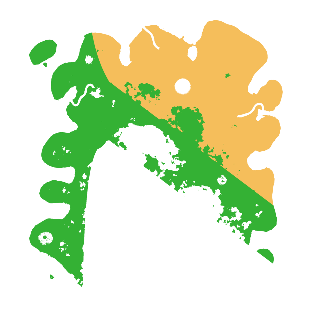 Biome Rust Map: Procedural Map, Size: 3500, Seed: 427528729