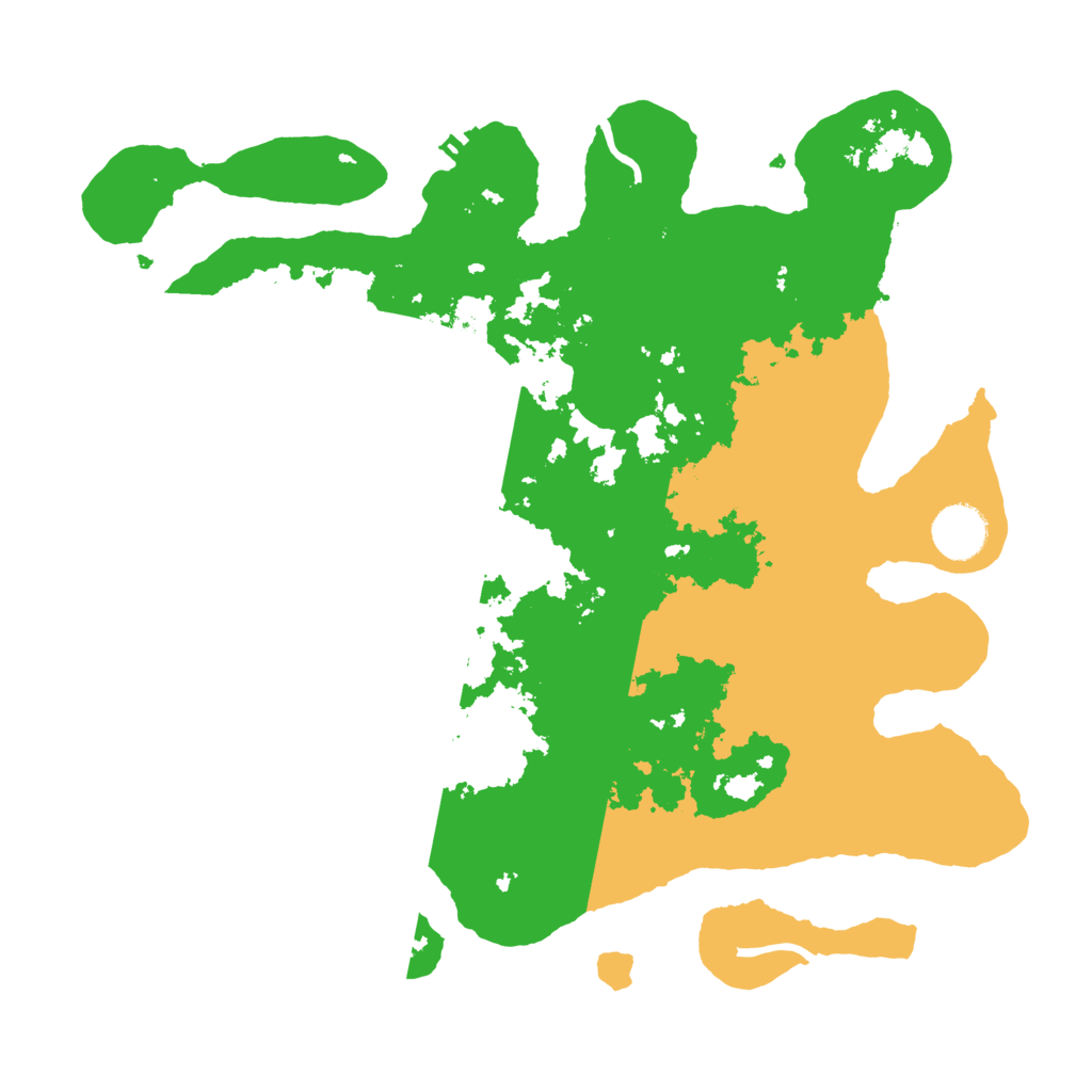 Biome Rust Map: Procedural Map, Size: 3500, Seed: 65868761