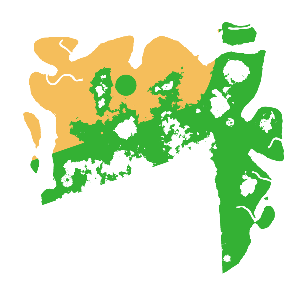 Biome Rust Map: Procedural Map, Size: 3800, Seed: 202099125