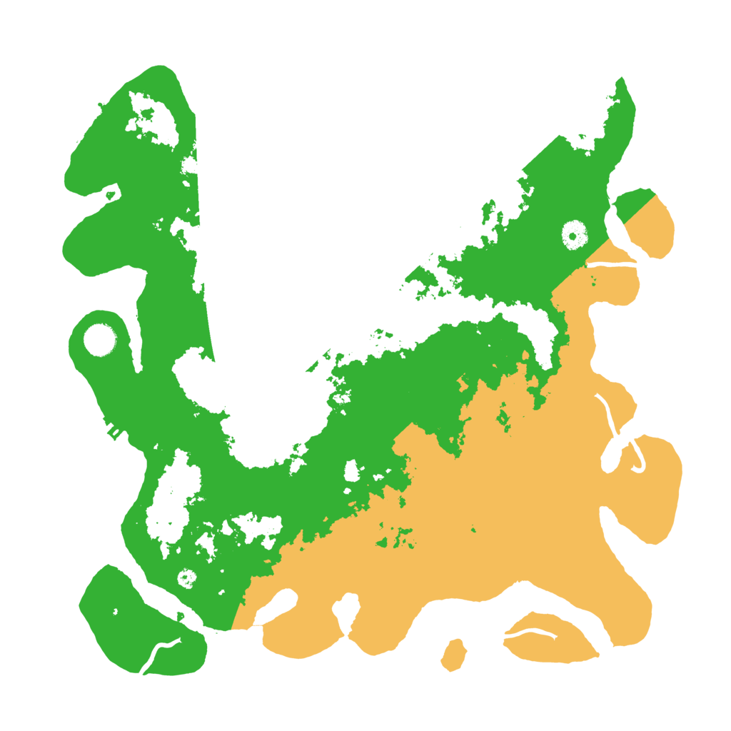 Biome Rust Map: Procedural Map, Size: 4000, Seed: 46917