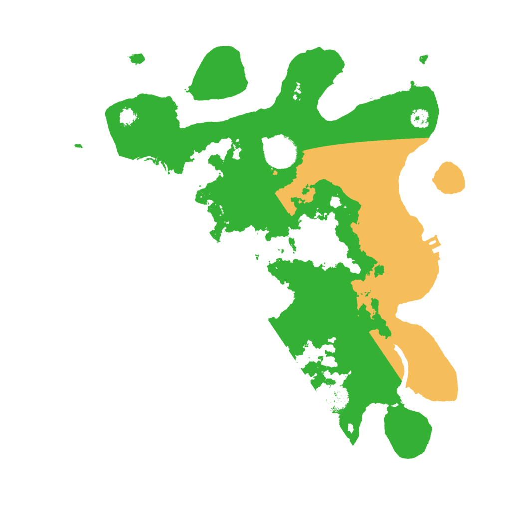 Biome Rust Map: Procedural Map, Size: 2800, Seed: 5321431